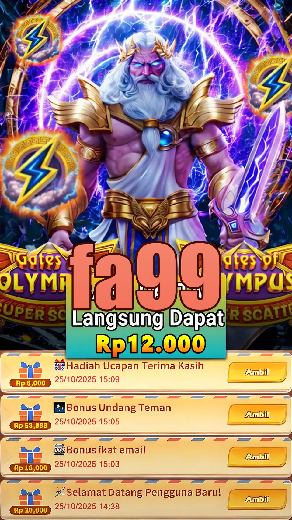 fa99 Tangkapan Layar - APK Resmi